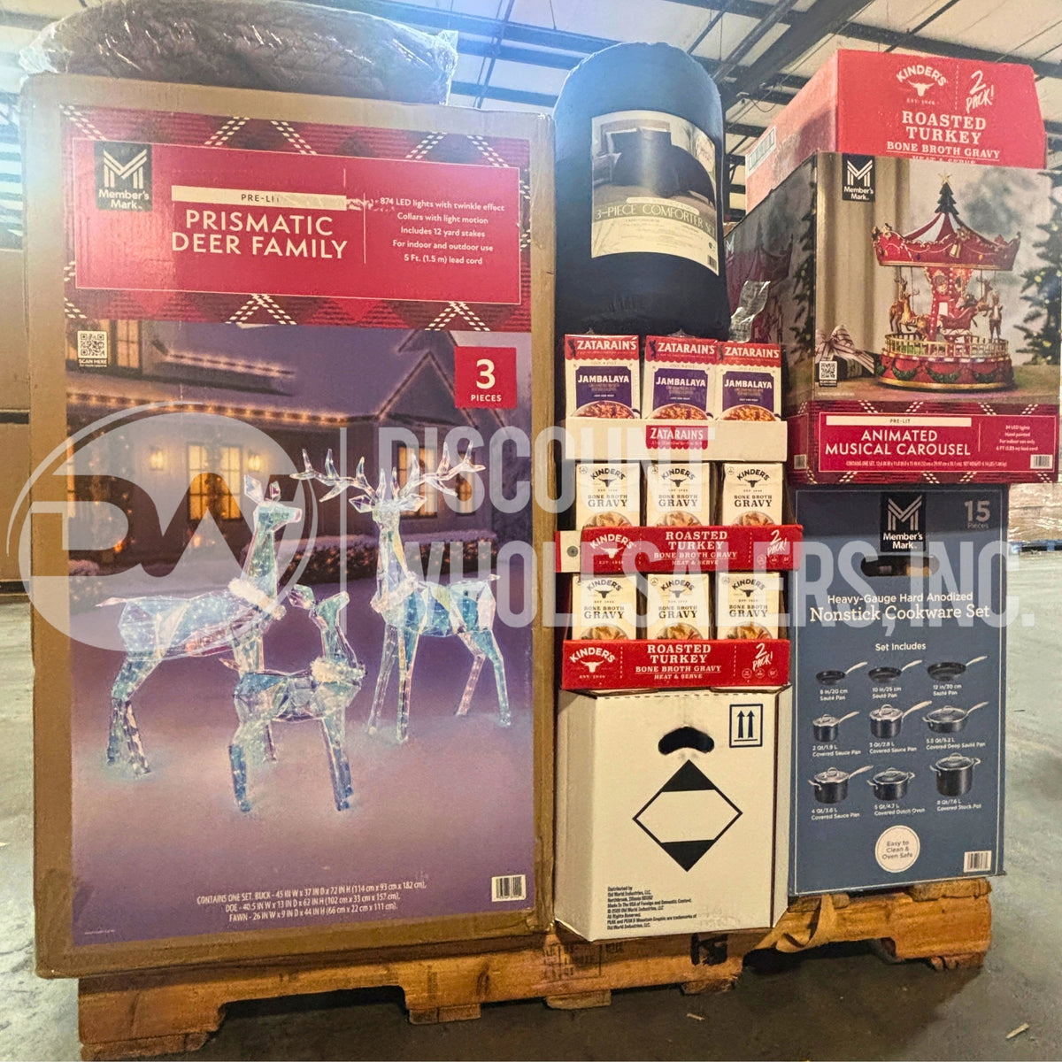 Major Club Retailer Mix GM (43 Pcs Per Pallet)