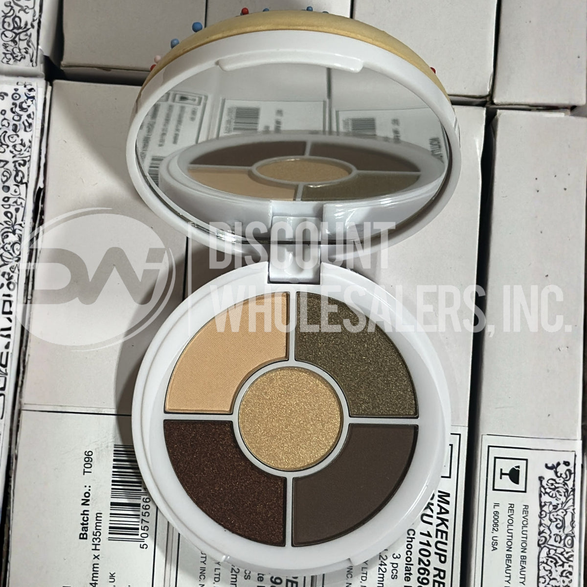 Love Revolution Donuts Chocolate Dipped Eye Shadow - 1.65g (72 Pcs Lot)