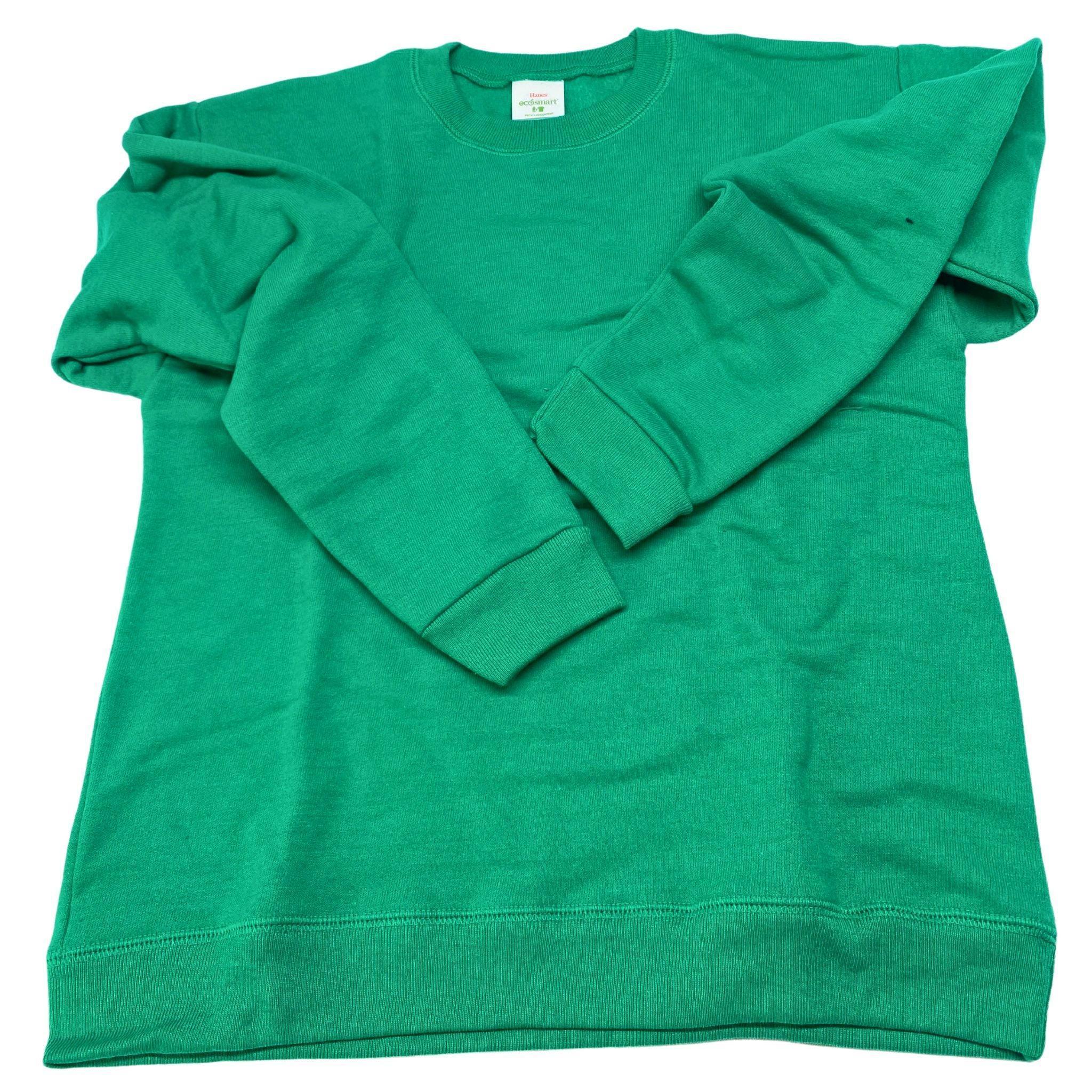 Hanes Kelly Green Sweatshirt Different Sizes Discount Wholesalers inc Discount Wholesalers Inc