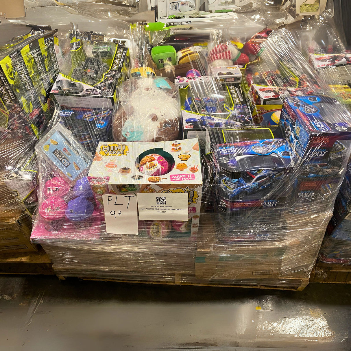 ASSORTED MIX TOYS (350 Pcs Per Pallet)