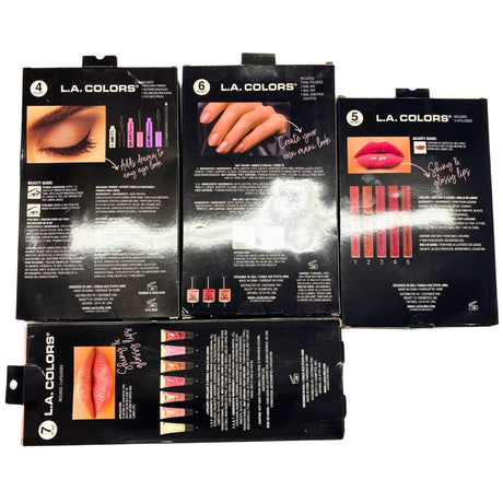 L.A. Colors Makeup & Nail Kit – Eyes, Lips, Nails (50 Pcs Lot)