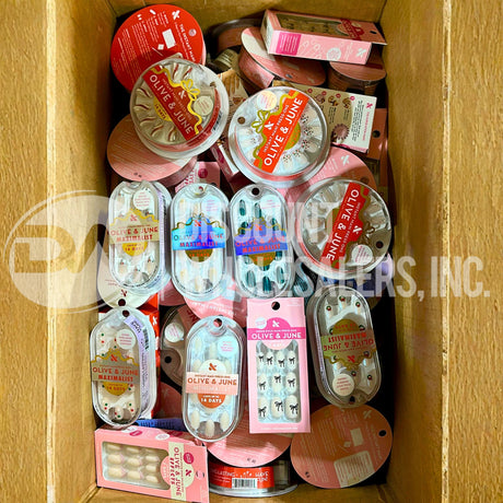 Olive & June The Instant Mani Press-On Nails Assorted Different Sizes (500 Pcs Lot)