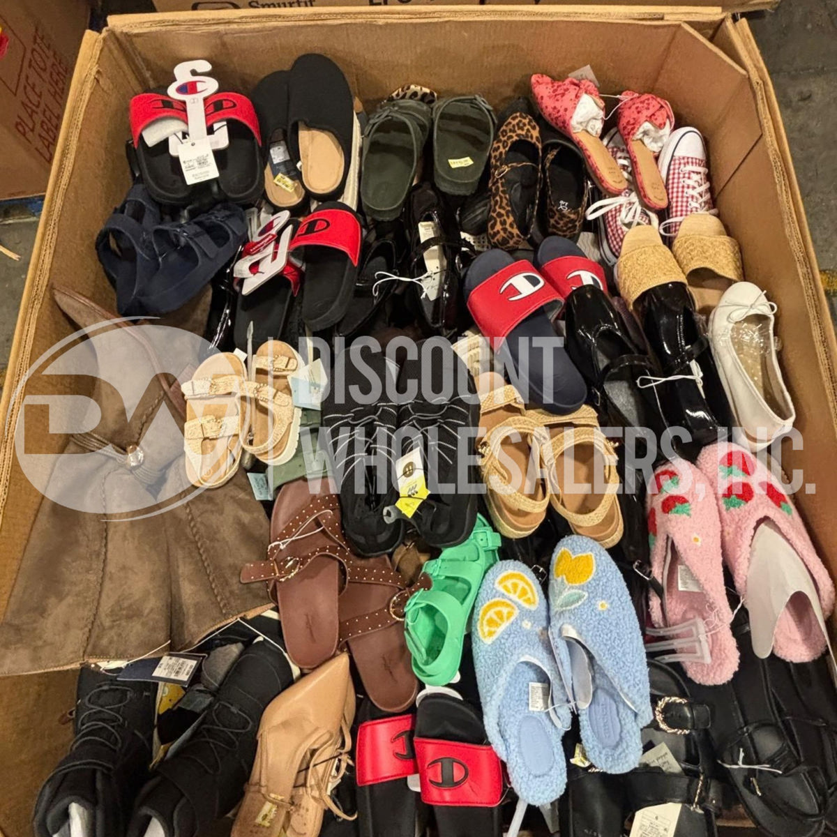 TGT Assorted Shoes - 500 Pairs Per Pallet