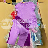 Baby Hanes Assorted Clothing Lot – Bibs, Onesies, Tops, Bottoms & More (50 Pcs Lot)