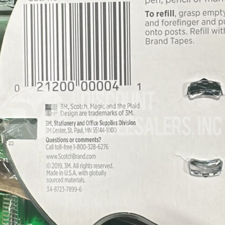 Scotch Magic Tape, Invisible 3M 100s Of Uses (288 Pcs Lot)