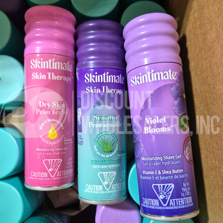 Skintimate Shave Gel Mix (180 Pcs Lot)