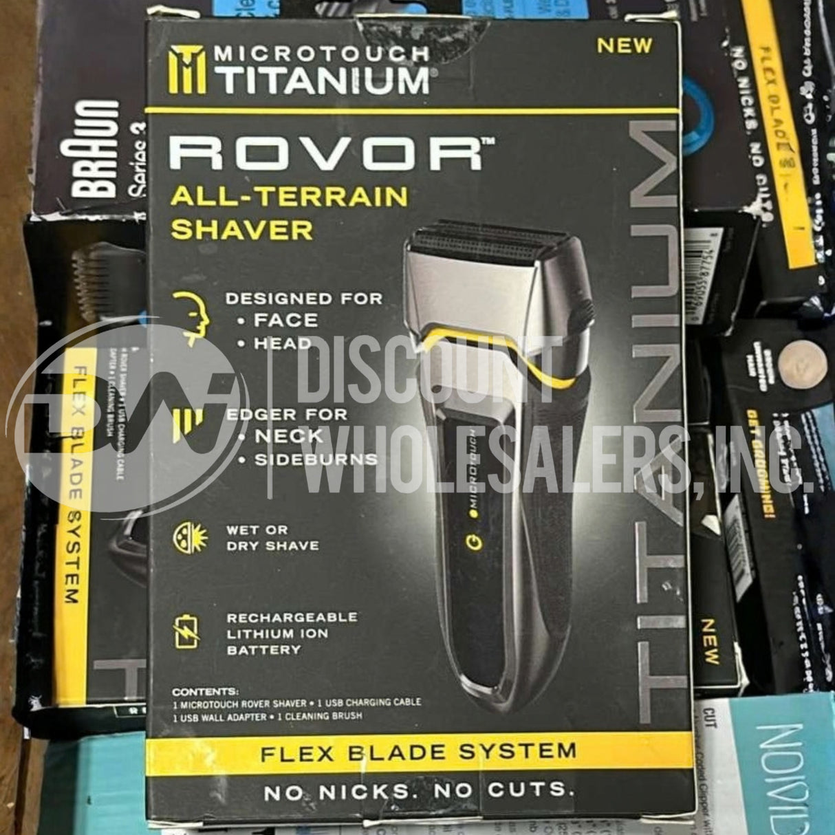 Men's Grooming Electric Shavers & Trimmers Assorted Different Brands And Sizes(50 Pcs Lot)
