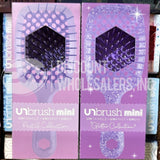 Unbrush Mini Detangling Hair Brush Pastel Collection Anti-Static Wet Dry Travel Different Shades (65 Pcs Lot)