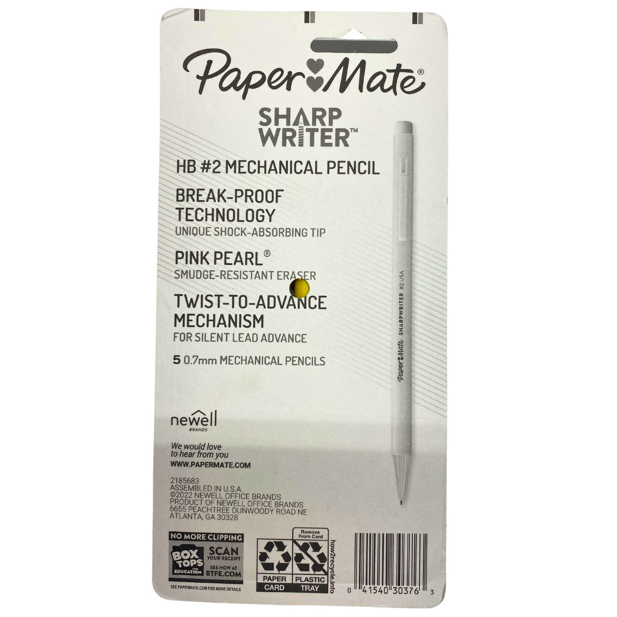 Paper Mate Sharp Writer #2 Pencil