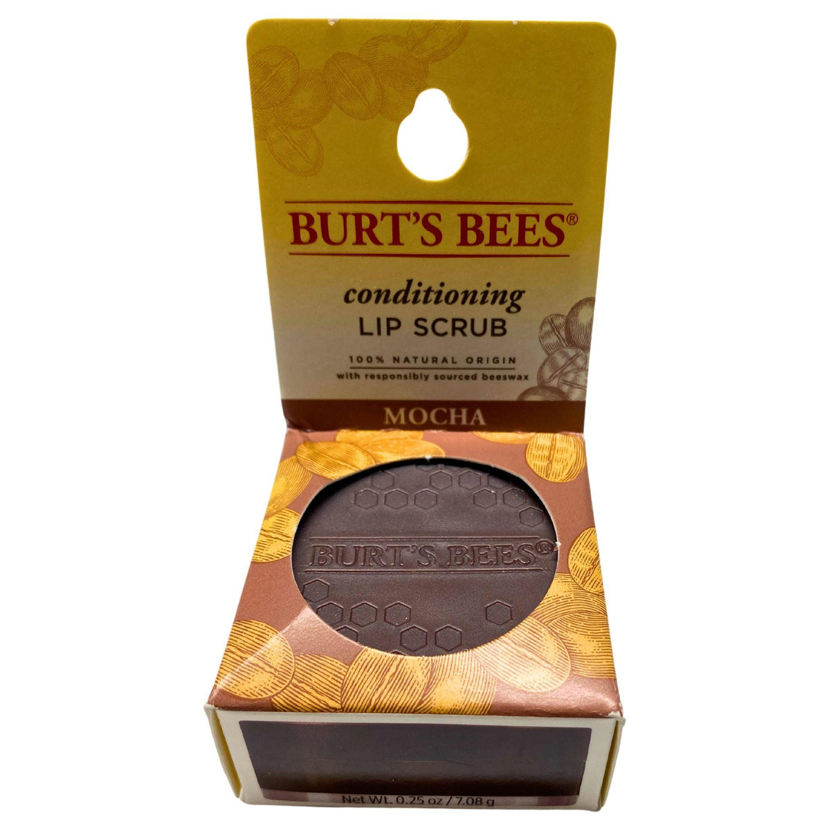 Burt's Bees Conditioning Lip Scrub Mocha 0.25 oz (50 Pcs Lot) 