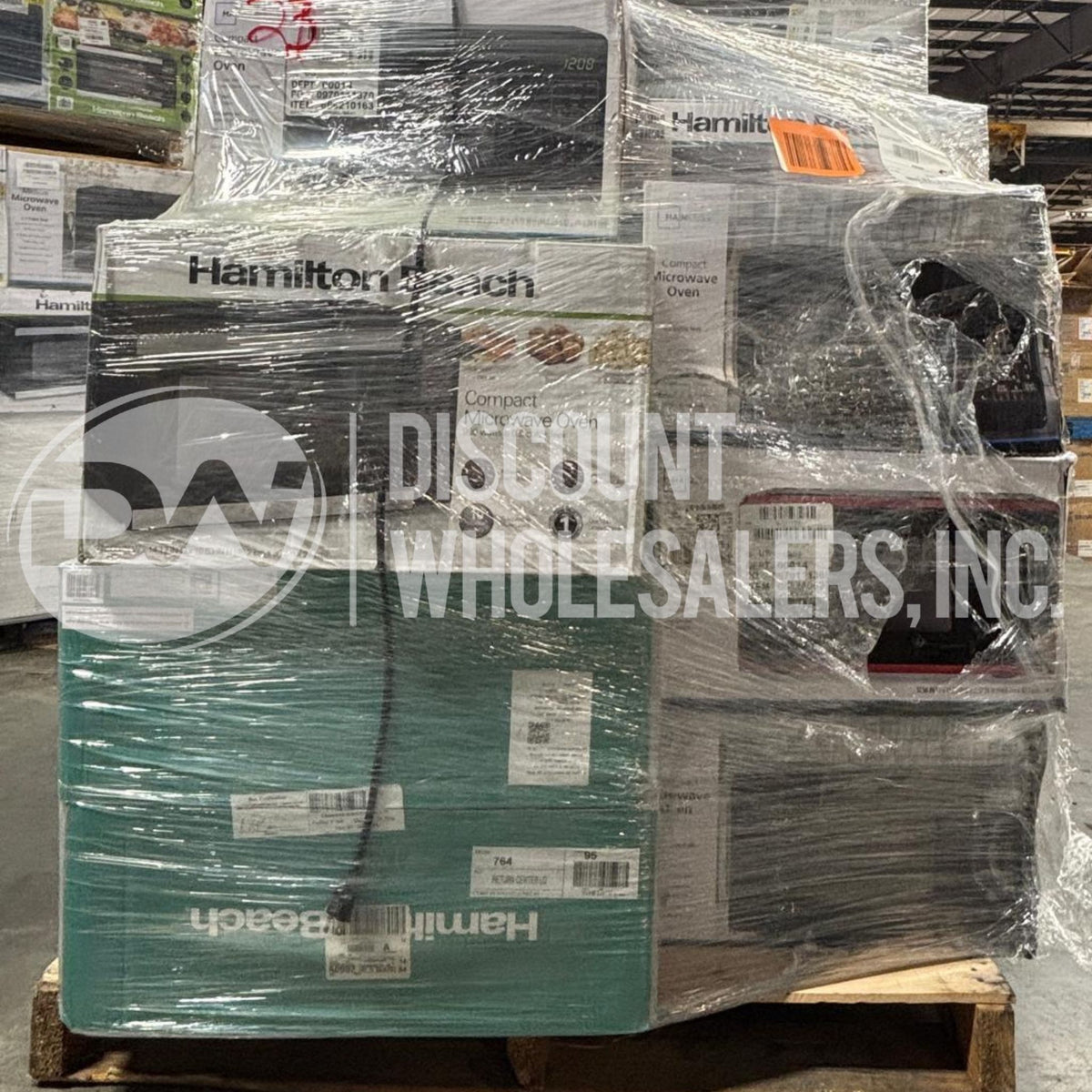 Assorted Brand Name Microwaves – Wholesale Liquidation Lot – 437 Units Per Truck
