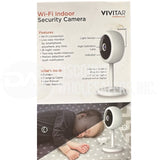 Vivitar Wi-Fi Indoor Security Camera Two-Way Audio Night Vision (44 Pcs lot)