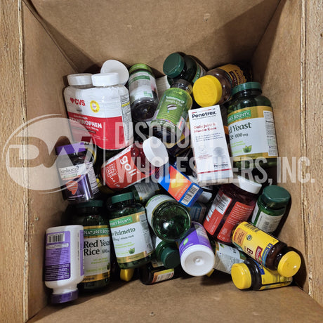 Medicine Assorted Tablets, Gummies And More (220 Pcs Lot)