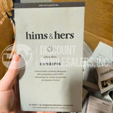 Hims & Hers Assorted Condoms and Spray Clockstopper (98 Pcs Lot)