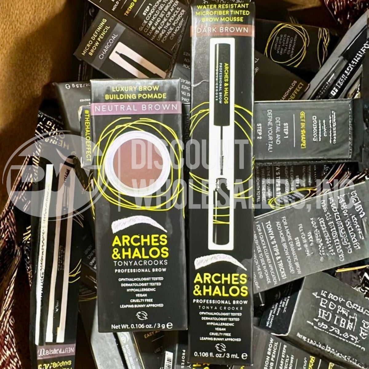 Arches & Halos Assorted Different Sizes and Shades (115 Pcs Lot)
