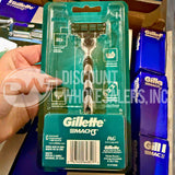 Gillette Mach 3, 1 Cartridge 1 Razor (80 Pcs Lot)