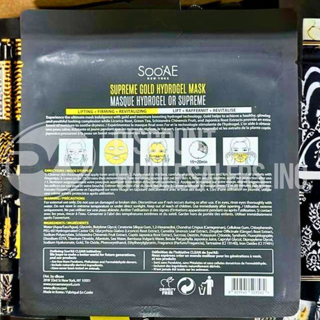 Soo Ae New York - Supreme Gold Hydrogel Mask 1.19OZ (150 Pcs Lot)