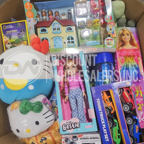 Assorted Toys Wholesale Liquidation (100 Pcs Per Pallet)