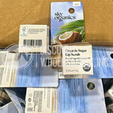 Sky Organics Organic Sugar Lip Scrub Brown Sugar & Coconut Oil, 0.25 Oz (370 Pcs Lot)