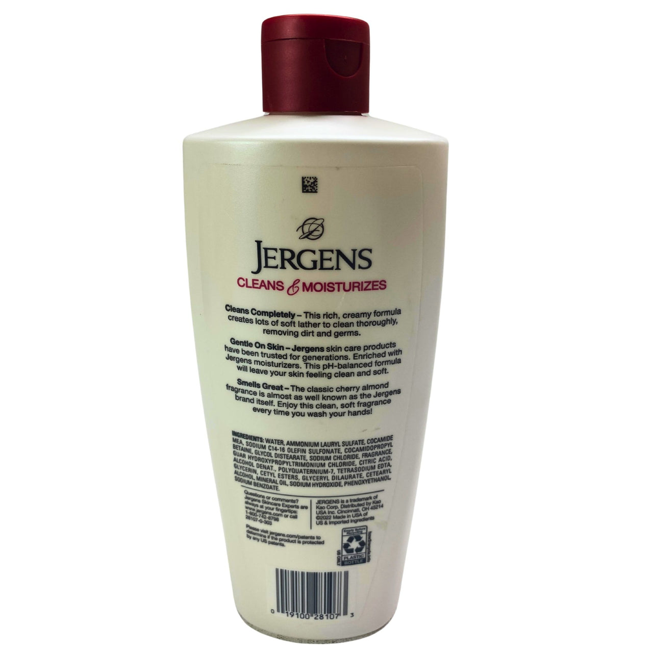 Jergens Cherry Almond Hand Wash Refill, Moisturizing 15 FL OZ (33 Pcs Lot)