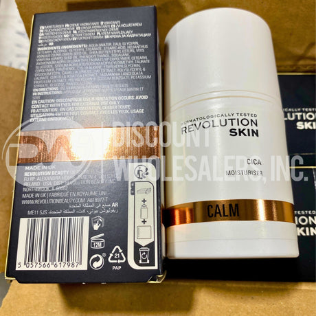Revolution Skin Cica Moisturiser Soothes & Calms 1.69 Fl. (48 Pcs Lot)