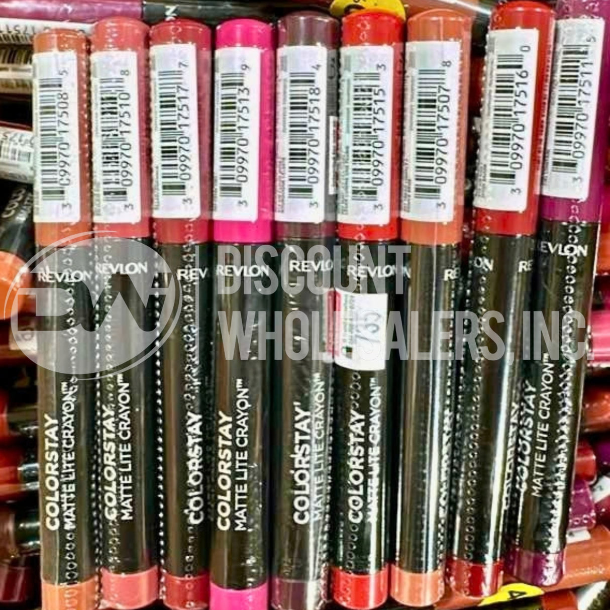 Revlon Assorted Colorstay Matte Lite Crayon Different Shades (250 Pcs Lot)