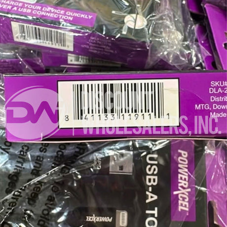 Powerxcel USB-A. Fast Charge & Sync 4Ft Cable Fast Charging IPhone Ipad (106 Pcs Lot)