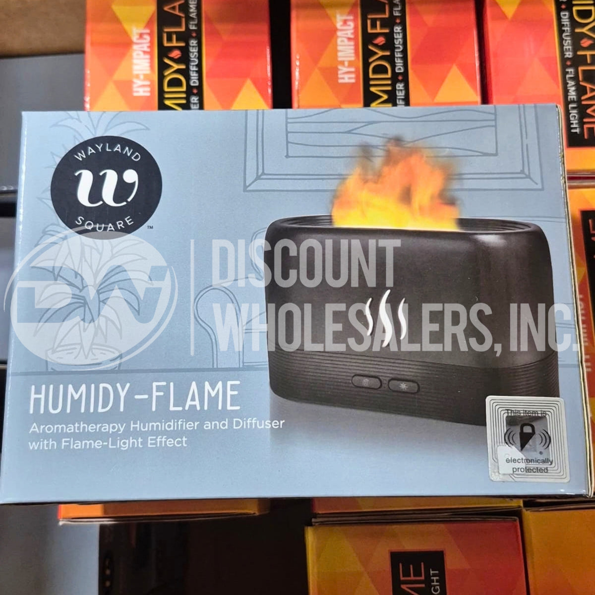 Humidy Flame Aromatherapy Humidifier and Diffuser with Flame Light Effect (48 Pcs Lot)