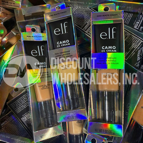 Elf Color Correcting Full Coverage Camo CC Cream Assorted SPF30 (500 Pcs Lot)