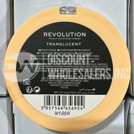 Makeup Revolution Pressed Powder Translucent  0.21 oz (144 Pcs Lot)