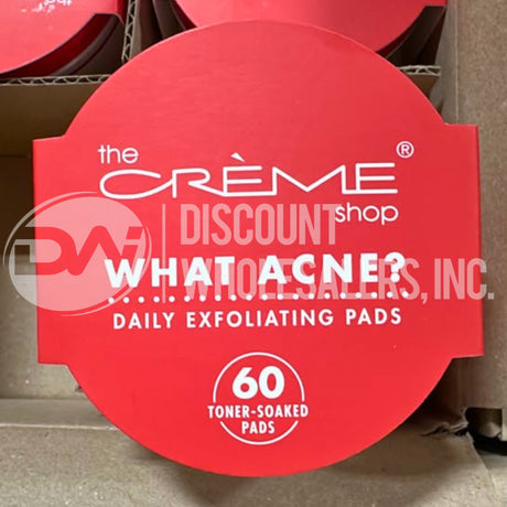 The Creme Shop What Acne Daily Exfoliating Pads 60 Patches (80 Pcs Lot)