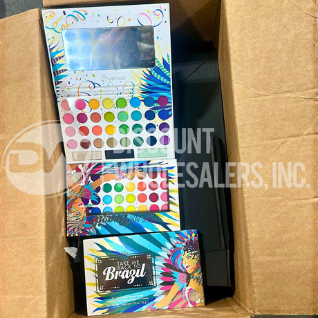 BH Cosmetics Eyeshadow Palette Take Me Back To Brazil 35 Color 1.23 Oz (198 Pcs Lot)