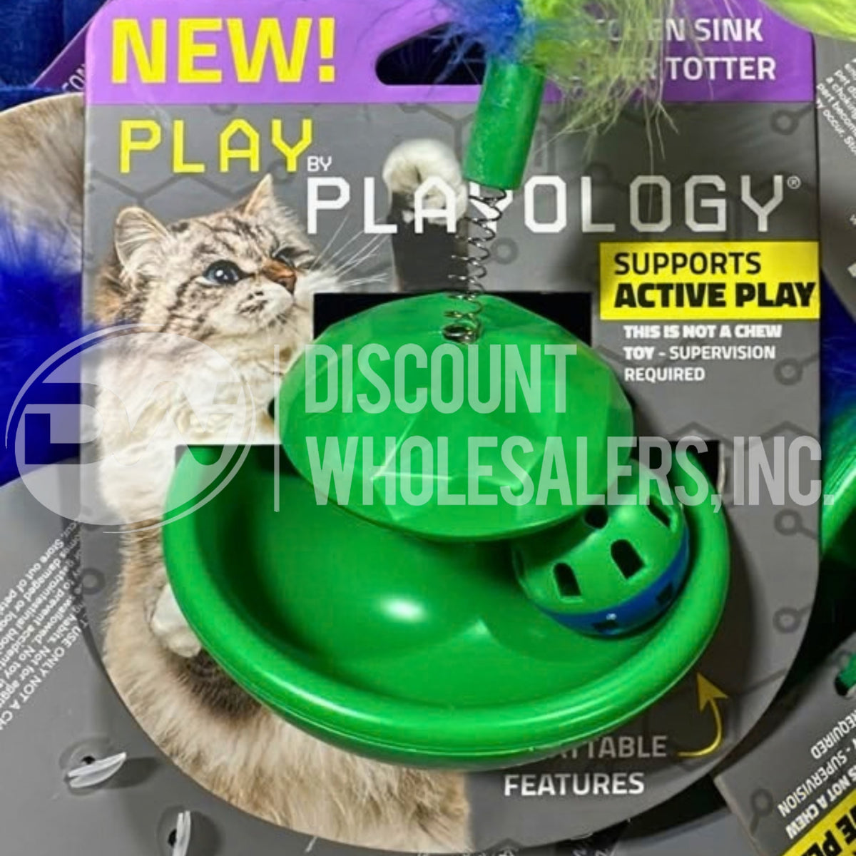 Playology Cat Toys Mix (100 Pcs Lot)