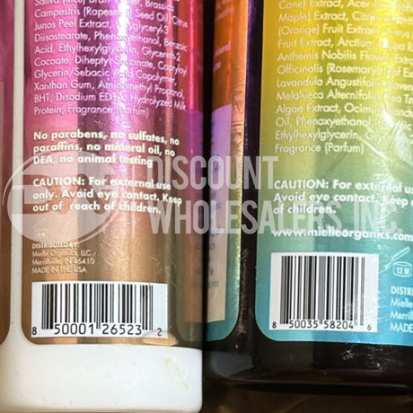 Mielle Rice Water And Mango & Tulsi Shampoo Mix (76 Pcs Lot)