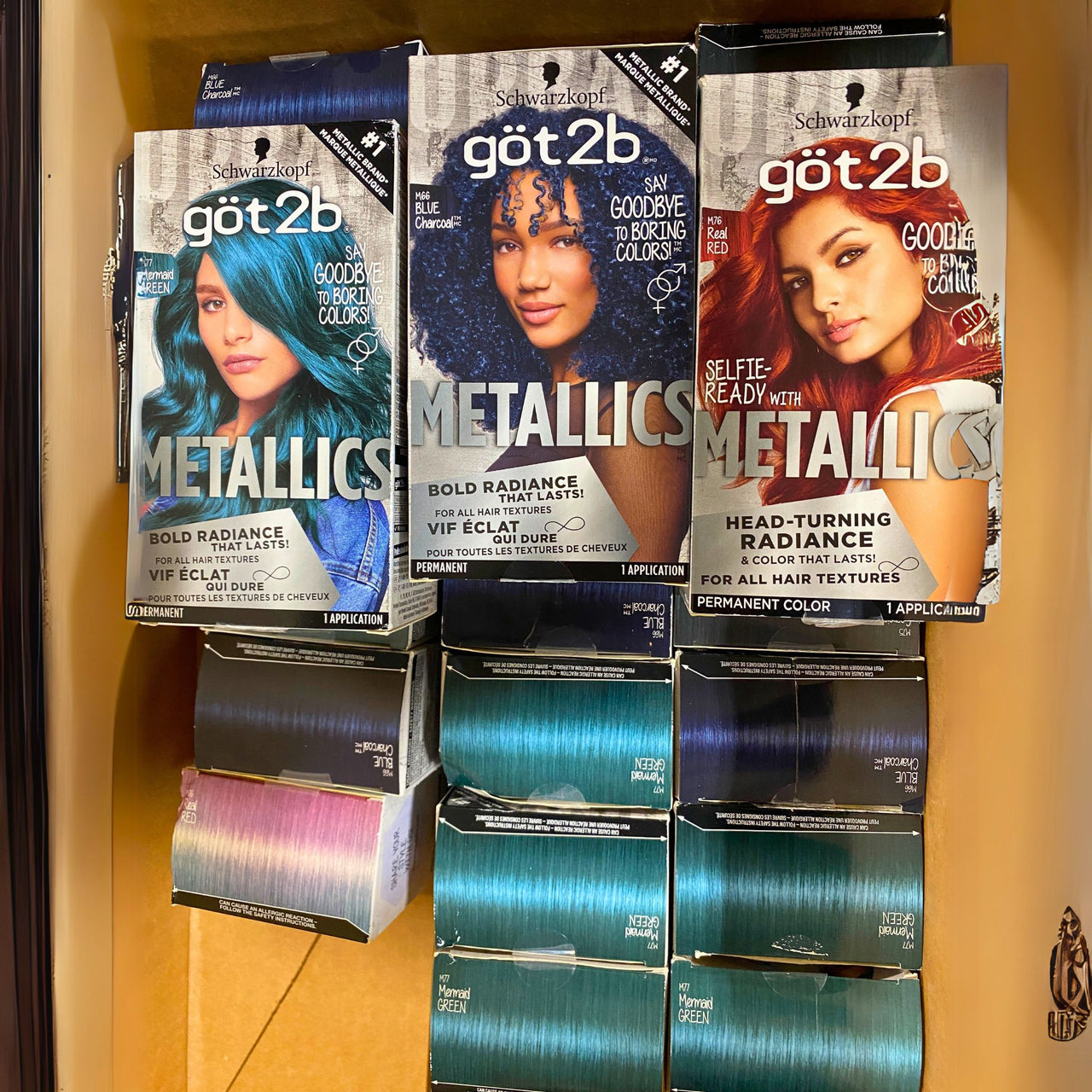 Schwarzkopf Got2b Metallics Permanent Hair Color