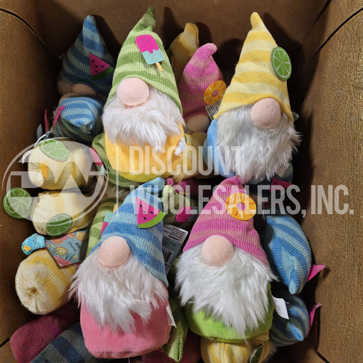 8in Gnome Assorted Shades (150 Pcs Lot)