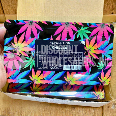Revolution Chilled Eyeshadow Palette with Cannabis Sativa Seed Oil (36 Pcs Lot)