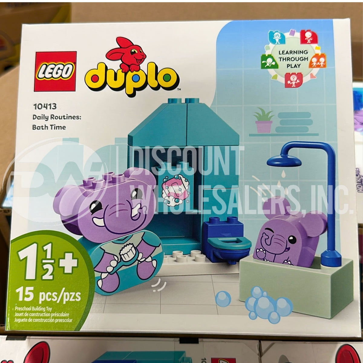LEGO 10413 Duplo My First Daily Routines Bath Time Toy Playset (42 Pcs Lot)