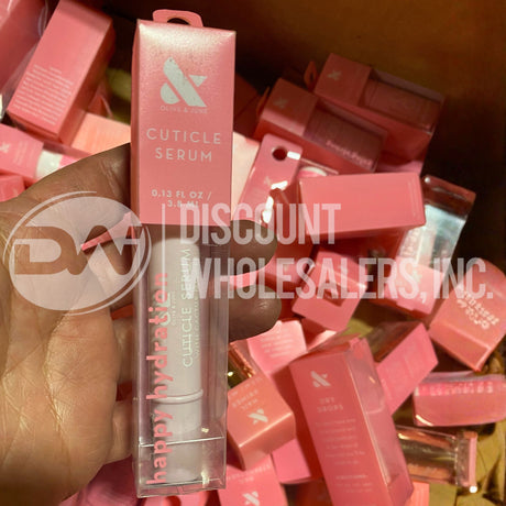 Olive & June Assorted Nail Primer, Dry Drops, Cuticle Remover, Strengthener, and More (120 Pcs Lot)