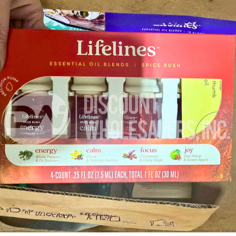 Lifelines Essential Oil Blends Assorted Different Sizes (60 Pcs Lot)