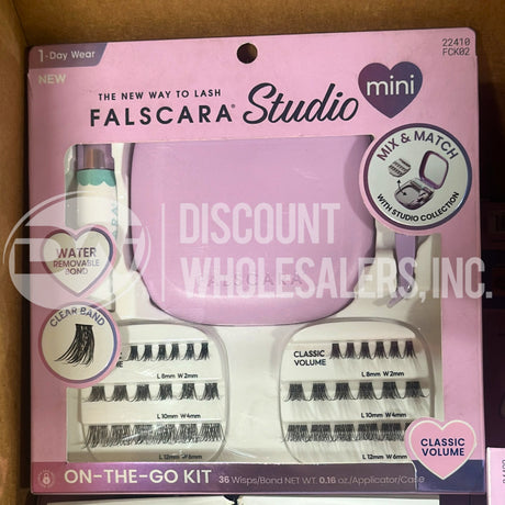 Falscara Studio, Kiss Long Lasting, Ardell Seamless Mix And More Mix (70 Pcs Lot)
