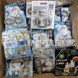 Febreze, Glade Air Wick Plug-In Air Freshener Refills And More Mix Different Sizes (95 Pcs Lot)