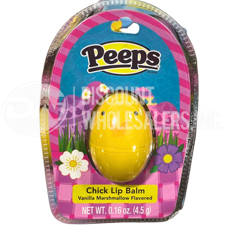 Peeps Chick Lip Balm Mix Different Flavors 0.16 oz (140 Pcs Lot)