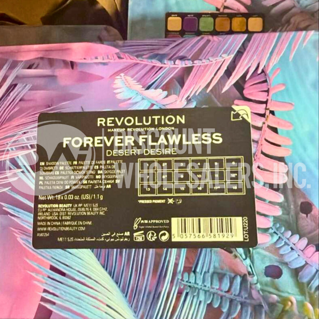 Revolution Eyeshadow Forever Flawless Desert Desire 18 Shades (60 Pcs Lot)