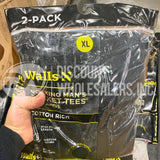 Walls Working Man's Pocket Tees Short Sleeve Different Colors and Sizes M-3XL-2-Pack (250 Pcs Per Pallet)