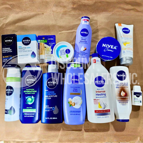 Nivea Assorted Different Sizes (60 Pcs Lot)