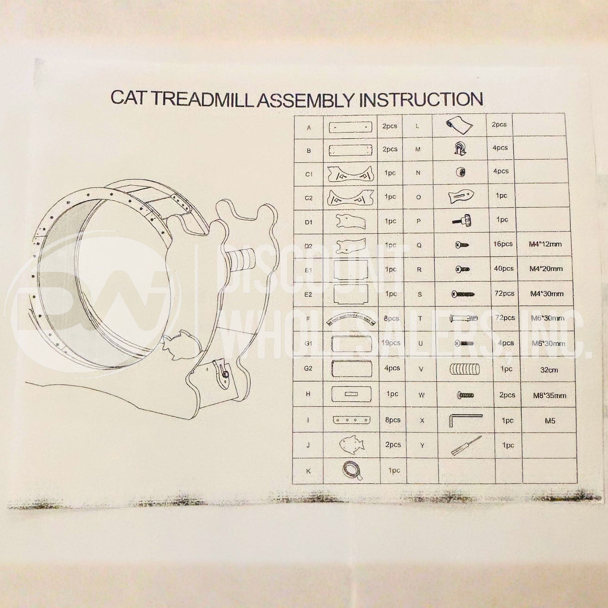 Pet Furniture - CAT EXERCISE WHEEL - (12 Cases Per Pallet)