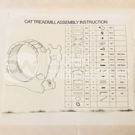 Pet Furniture - CAT EXERCISE WHEEL - (12 Cases Per Pallet)
