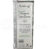 The Crème Shop Natural Eyebrow & Hair Razors Set of 2 (288 Pcs Lot)
