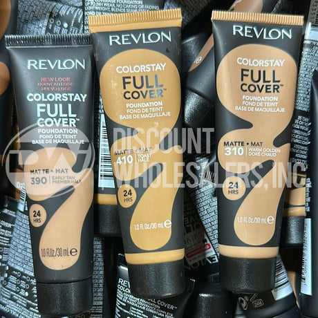 Revlon Colorstay Full Cover Foundation  Matte Assorted Mix 24HRS (500 Pcs Lot)